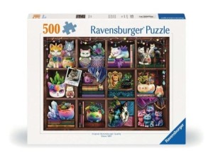 Ravensburger: Cubby Cats and Succulents (500) kattenpuzzel