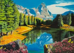 Ravensburger: Rocky Mountain Reflections (300XL) legpuzzel