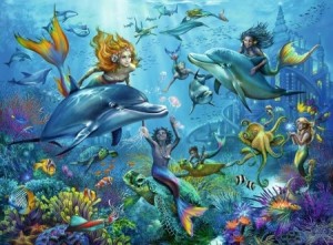 Ravensburger: Avontuur onder water (100XXL) kinderpuzzel