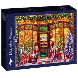 Bluebird: Festive Shop (1000) kerstpuzzel