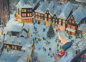 Bekking en Blitz: Charlotte Dematons - Kerstboom (1000) kerstpuzzel