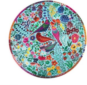 Eeboo: Four Birds (500) ronde puzzel