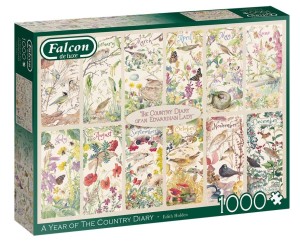 Falcon: A Year of the Country Diary (1000) legpuzzel OP = OP