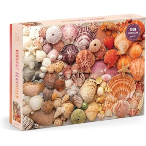 Galison: Vibrant Seashells (1000) legpuzzel