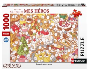 Nathan: Gourmet Desserts (1000) legpuzzel