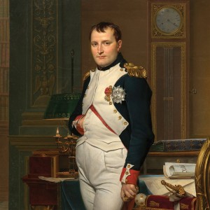 Grafika: Napoleon in his Study at the Tuileries (1024) vierkante puzzel