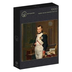 Grafika: Napoleon in his Study at the Tuileries (1024) vierkante puzzel