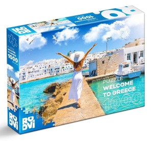 Roovi: Welcome to Greece (1000) legpuzzel