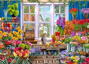 Bluebird: Flower Shoppe (500) legpuzzel