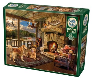 Cobble Hill: Lakeside Cabin (1000) legpuzzel