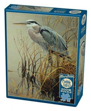 Cobble Hill: Great Blue Heron (500XL) vogelpuzzel