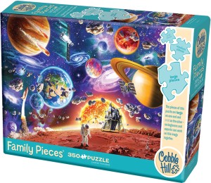 Cobble Hill: Space Travels (350XL) Family puzzel