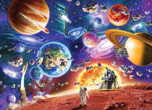 Cobble Hill: Space Travels (350XL) Family puzzel