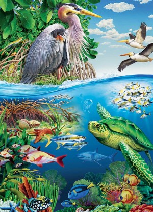 Cobble Hill: Earth Day (350XL) Family puzzel
