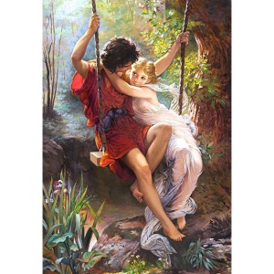 Castorland: Springtime, Pierre-Auguste Cot (1000) verticale puzzel