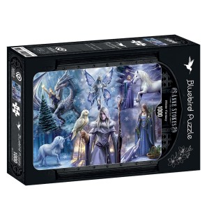 	 Bluebird: Anne Stokes - Winter Fantasy (1000) fantasypuzzel