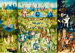 Art by Bluebird: Jheronimus Bosch - The Garden of Earthly Delights (1000) kunstpuzzel