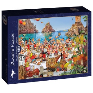 Bluebird: Francois Ruyer - Corsica (1000) legpuzzel