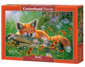 Castorland: Foxy Dreams (500) legpuzzel