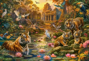 Castorland: Tigers Paradise (1000) legpuzzel