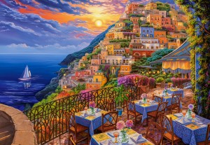 Castorland: Romantic Positano Evening (1500) legpuzzel