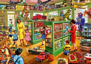 Bluebird: Toy Shop Interiors (2000) legpuzzel