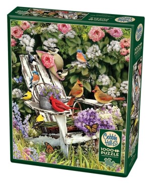 Cobble Hill: Summer Adirondack Birds (1000) verticale puzzel