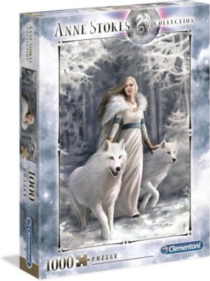 Clementoni: Anne Stokes - Winter Guardians (1000) verticale puzzel