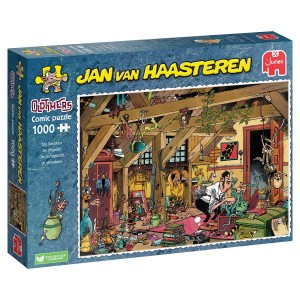 Jan van Haasteren: Oldtimers - De Vrijgezel (1000) legpuzzel