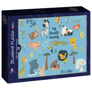 Bluebird Kids: My Favorite Animals (24) kinderpuzzel