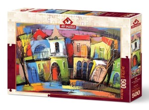 Art Puzzle: The Fairytale Houses (500) legpuzzel
