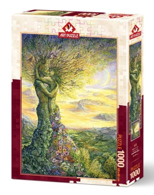 Art Puzzle: Nature's Love - Josephine Wall (1000) verticale puzzel