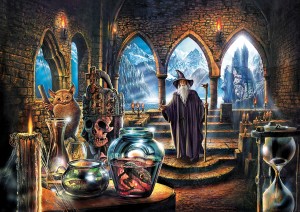 Art Puzzle: The Wizard's Castle (1000) legpuzzel