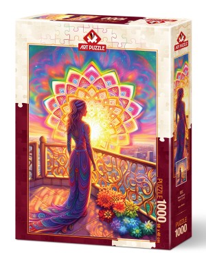 Art Puzzle: Divine Sunset (1000) verticale puzzel