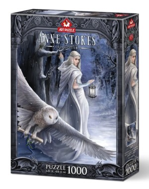 Art Puzzle: Anne Stokes - Midnight Messenger (1000) verticale puzzel