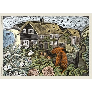 Flame Tree: Rose Cottage - Angela Harding (1000) legpuzzel