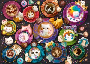 Schmidt: Coffee Art Kittens (500) kattenpuzzel