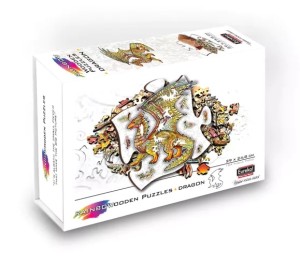 Eureka: Rainbowooden - Dragon (104) houten legpuzzel