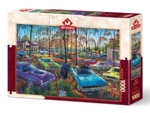 Art Puzzle: Auto Graveyard (1000) legpuzzel