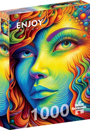 Enjoy: Painted Lady (1000) verticale puzzel