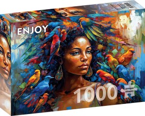 Enjoy: Feathery Queen (1000) legpuzzel