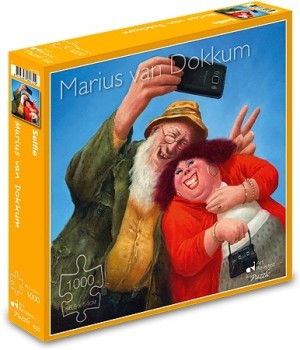 Art Revisited: Marius van Dokkum - Selfie (1000) legpuzzel