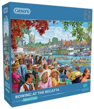 Gibsons: Rowing at the Regatta (1000) legpuzzel