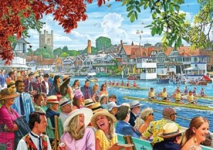 Gibsons: Rowing at the Regatta (1000) legpuzzel