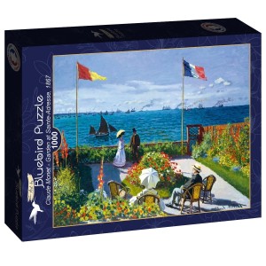 Art by Bluebird: Garden at Sainte-Adresse (1000) kunstpuzzel