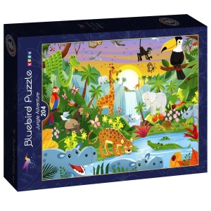 Bluebird Kids: Jungle Adventure (204) kinderpuzzel