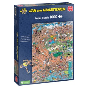 Jan van Haasteren: Zomerspelen Parijs (1000) verticale puzzel
