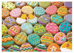 Cobble Hill: Easter Cookies (350XL) familypuzzel