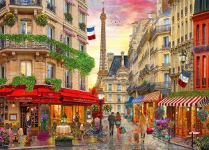 Bluebird: Paris Rendez-Vous (1500) legpuzzel