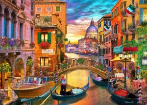 Bluebird: Grand Canal Venice (1500) legpuzzel